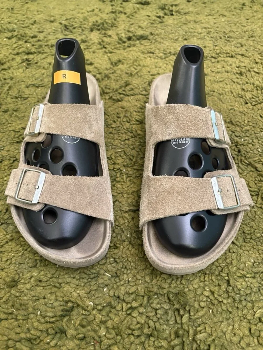 Birkenstock Arizona Suede Exquisite Suede Leather Taupe Size 43 EU/Men's 10-10.5